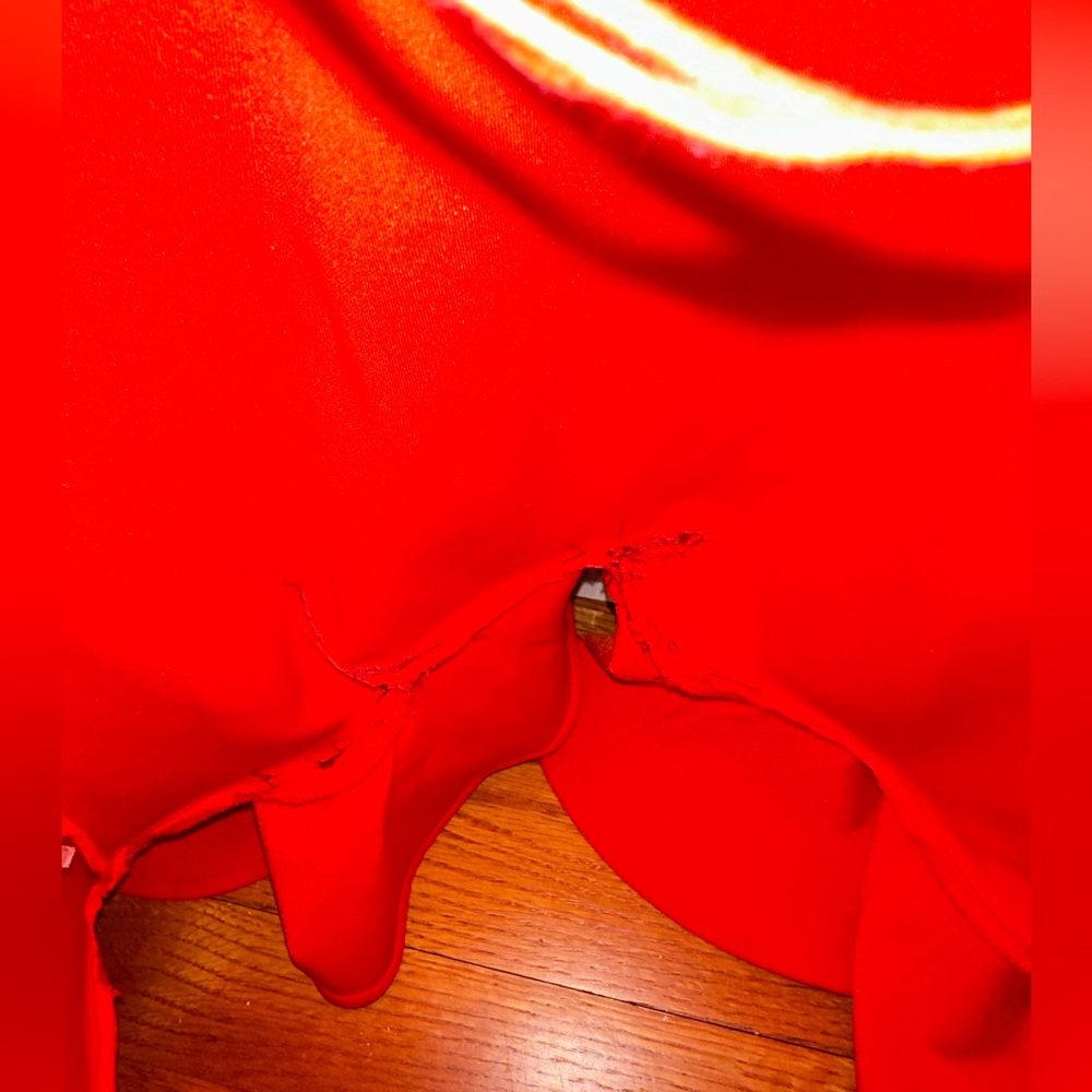 Hello Molly Red Ruffle Mini Dress - Picture 12 of 12